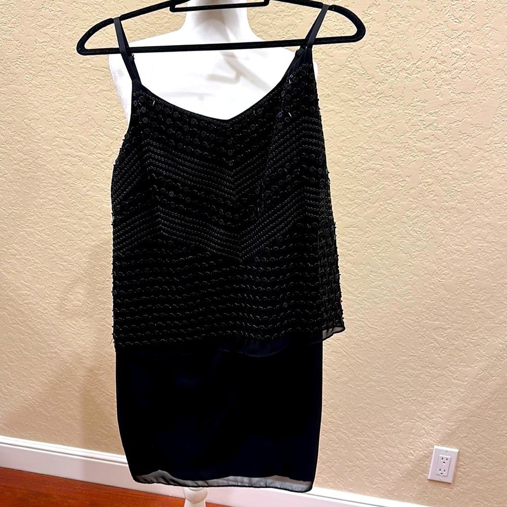 Laundry black cocktail dress